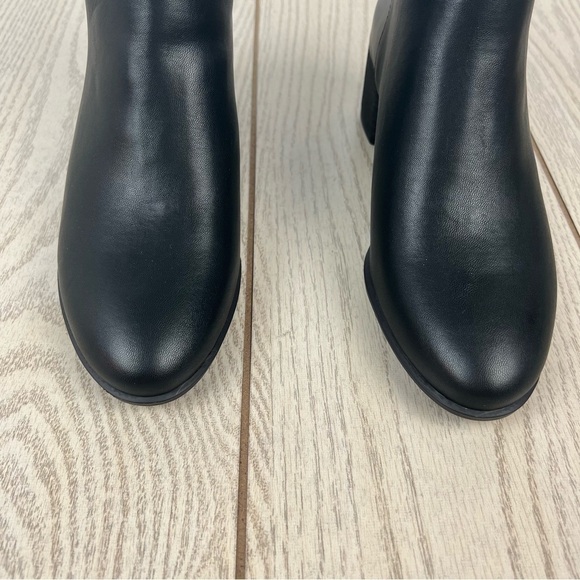 Soul Naturalizer Richy Zip Women's Ankle Boots 7.5W Black Faux Leather $120 - Picture 3 of 10